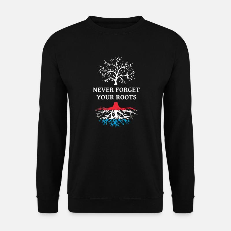 Luxembourg Roots - Unisex Sweatshirt - black