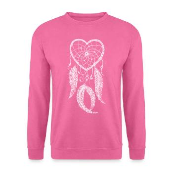 Traumfänger - Unisex Pullover - Pink - Vorne