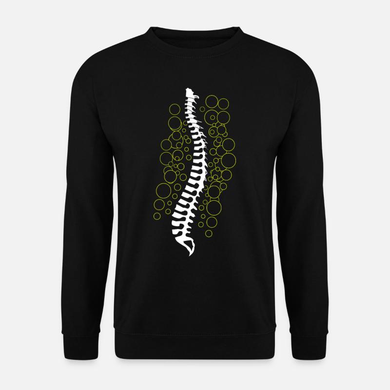 Physiotherapy Physiotherapist Chiropractic Chiro - Unisex Sweatshirt - black
