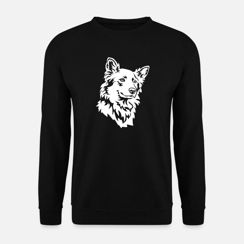 Harzer Fuchs Kopf "Black Edition" - Unisex Pullover - Schwarz