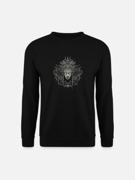 Hypnotic head - Unisex Sweatshirt - black