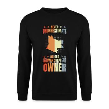 Berger Papy - Sweat-shirt Unisexe - noir - Devant - Alina (178cm) & Michal (187cm)