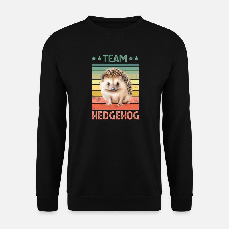 Igel - Unisex Pullover - Schwarz
