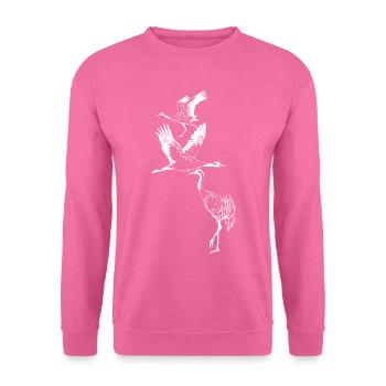 KRÄNE - Unisex Pullover - Pink - Vorne