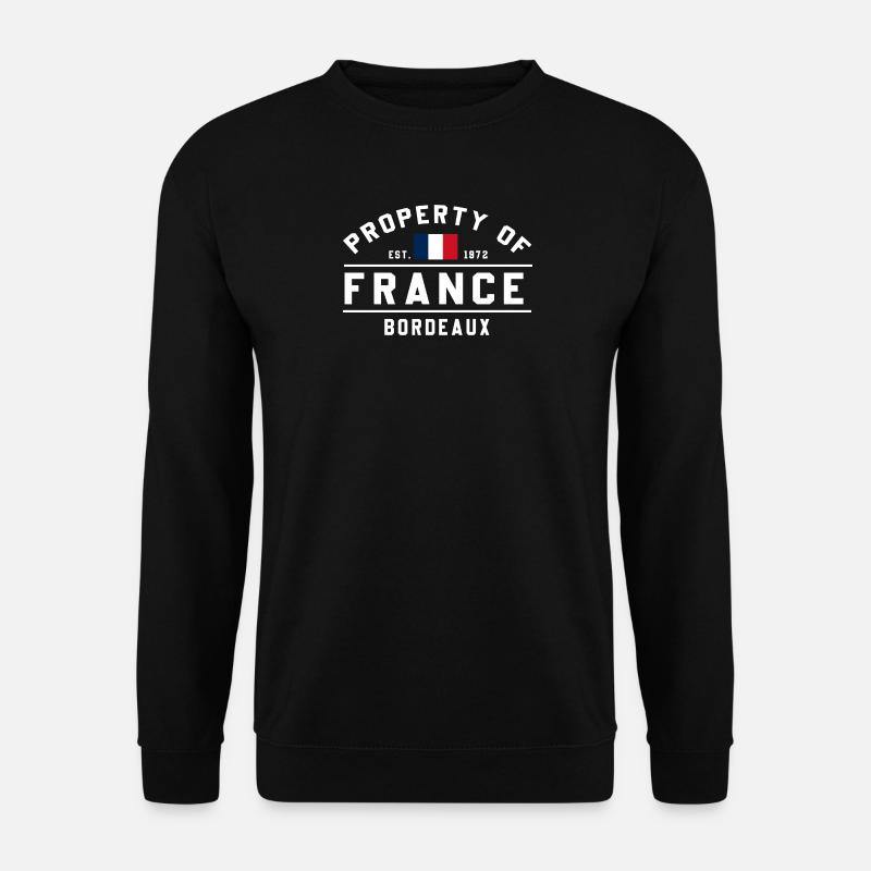 French ownership Bordeaux - Unisex Sweatshirt - black