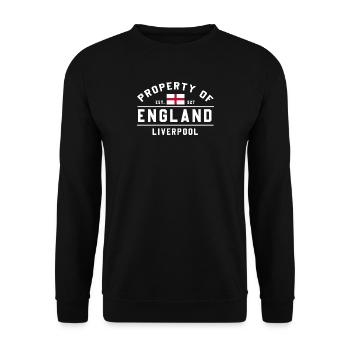 Propriété Angleterre Liverpool - Sweat-shirt Unisexe - noir - Devant - Alina (178cm) & Michal (187cm)