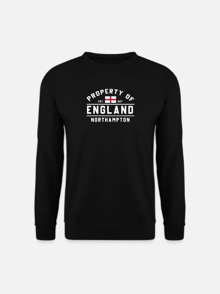 Eigentum von England Northampton - Unisex Pullover - Schwarz