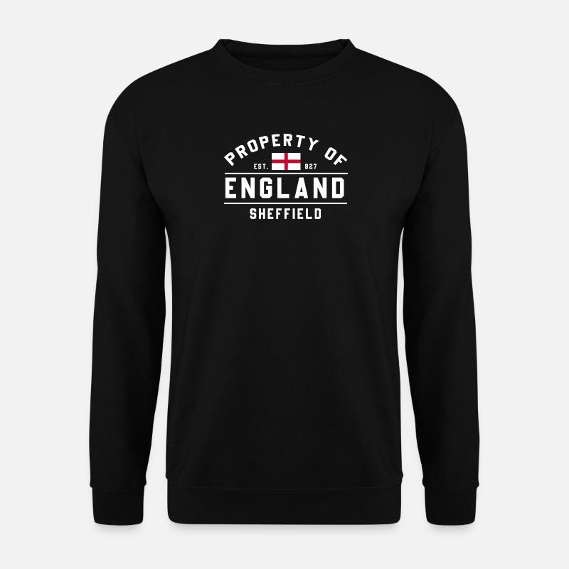Angleterre Immobilier Sheffield Logo - Sweat-shirt Unisexe - noir