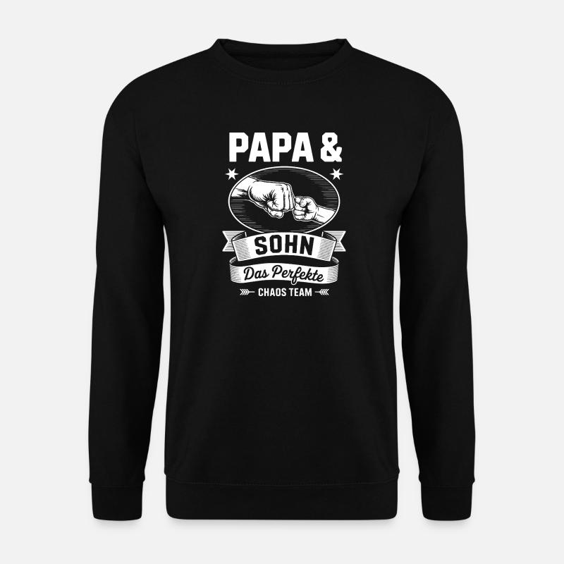 Papa & Sohn Chaos Team Emblem - Unisex Sweatshirt - black