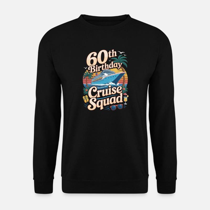 60. Geburtstagscrew - Unisex Pullover - Schwarz
