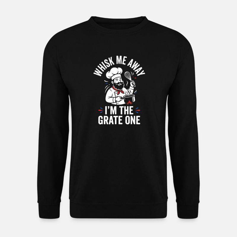 Grate Chef Whisk Master - Unisex Sweatshirt - black