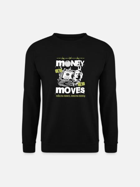Money in Motion - Unisex Sweatshirt - black