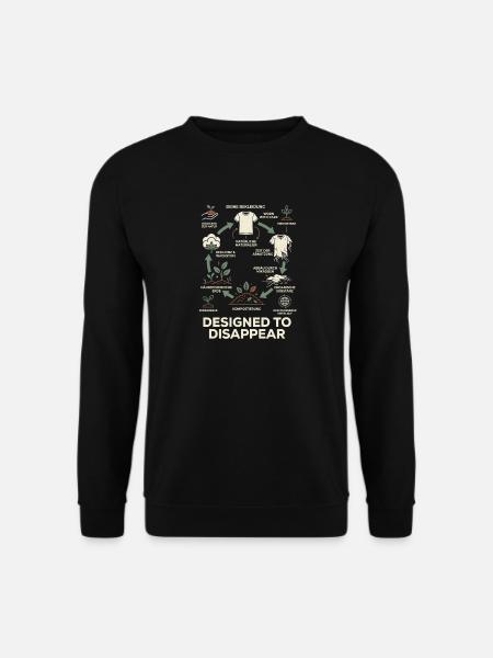 Aktiver Umweltschutz - Unisex Pullover - Schwarz