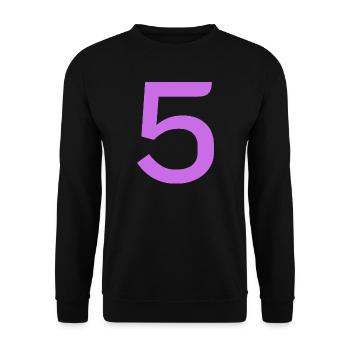 5 - Sweat-shirt Unisexe - noir - Devant - Alina (178cm) & Michal (187cm)