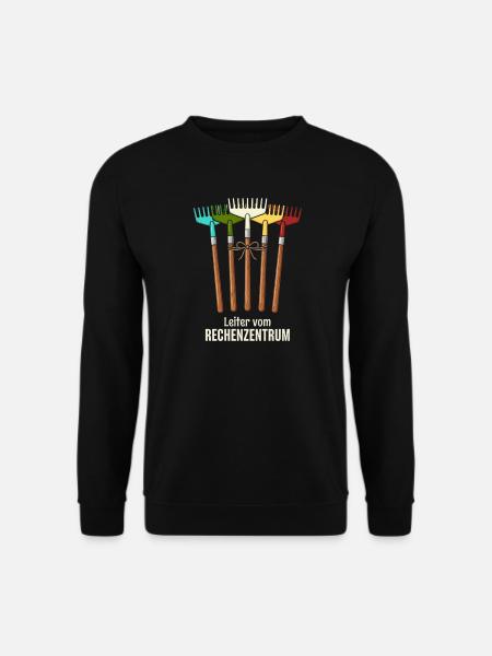 Rechenzentrum Gartenarbeit Landschftsgärtner - Unisex Pullover - Schwarz