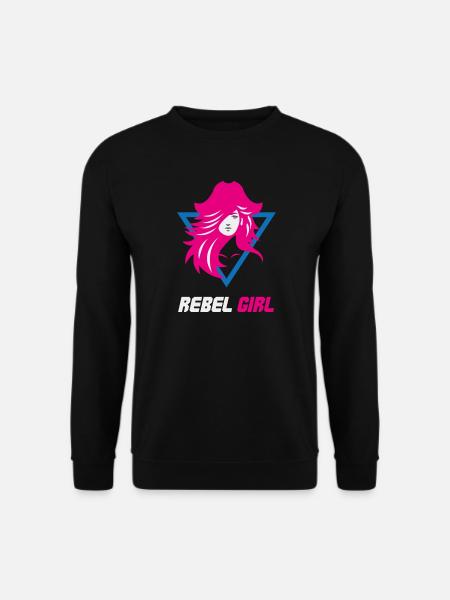 Rebel Girl Baddie Power - Unisex Sweatshirt - black