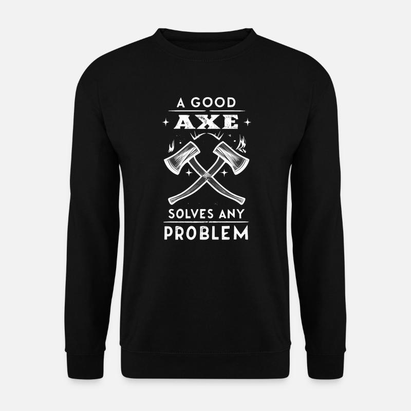 Axt - Unisex Pullover - Schwarz