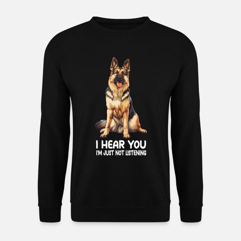 German Sheperd - Unisex Pullover - Schwarz