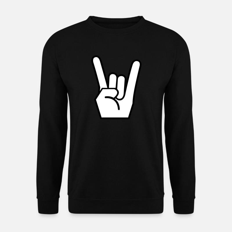 Metalhand - Unisex Pullover - Schwarz