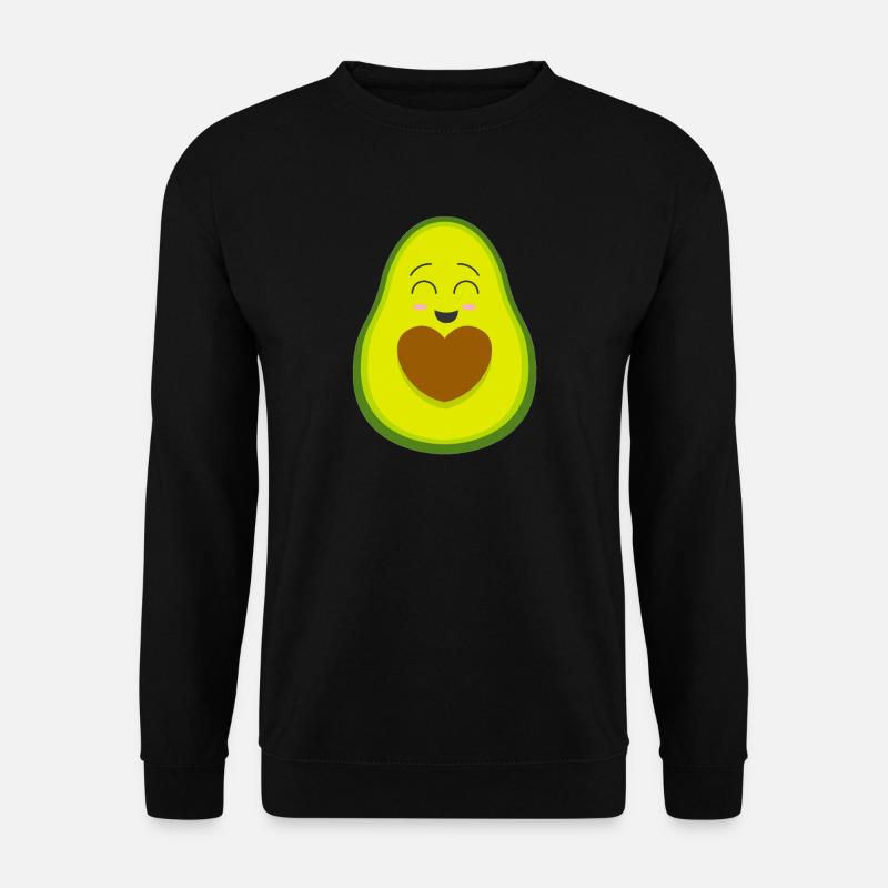 Avocado - Unisex Pullover - Schwarz