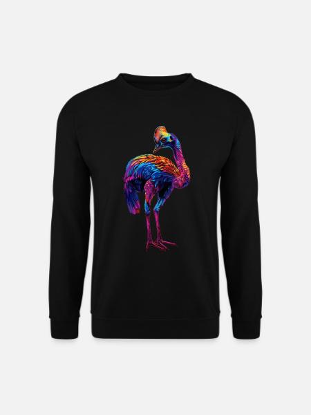 Kasuar - Unisex Pullover - Schwarz