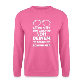 Alles Gute Zum Vatertag Von Dein... - Unisex Pullover - Pink - Vorne