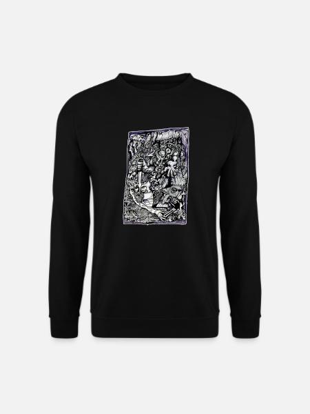 Alpha-Krieger - Unisex Pullover - Schwarz
