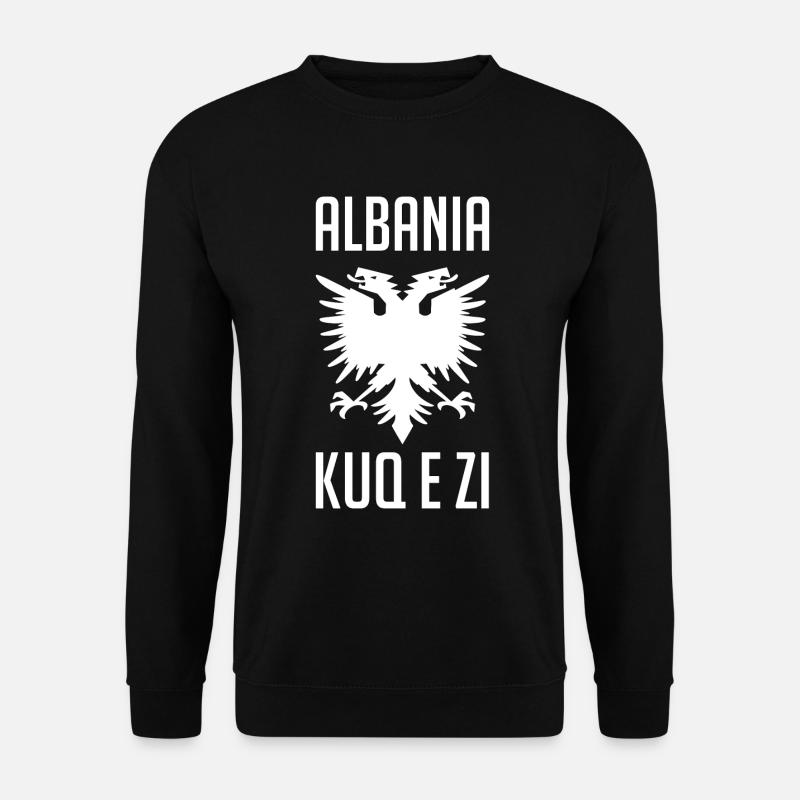 Albanie Eagle Albanais Dicton Cadeau - Sweat-shirt Unisexe - noir
