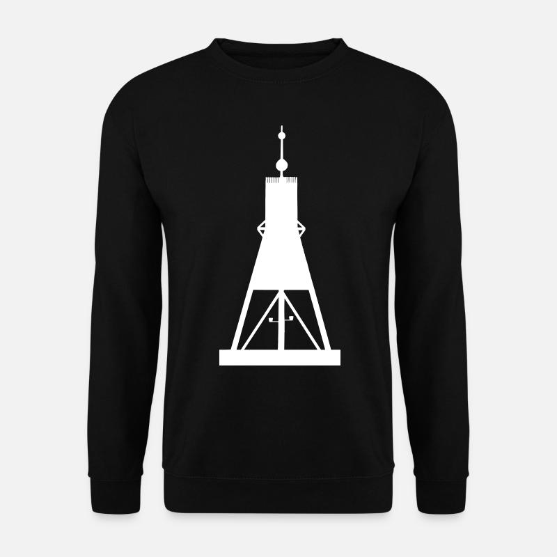Cuxhaven Kugelbake - Unisex Pullover - Schwarz
