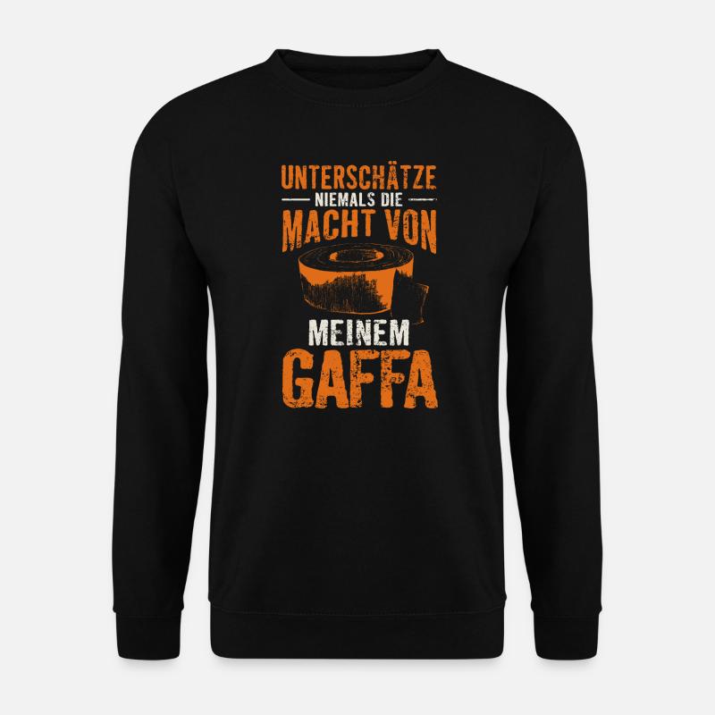 Bühne TV Theater Techniker Gaffa Geschenk - Unisex Pullover - Schwarz