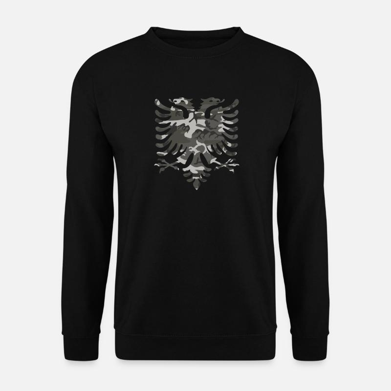 Albanischer Adler - Unisex Pullover - Schwarz