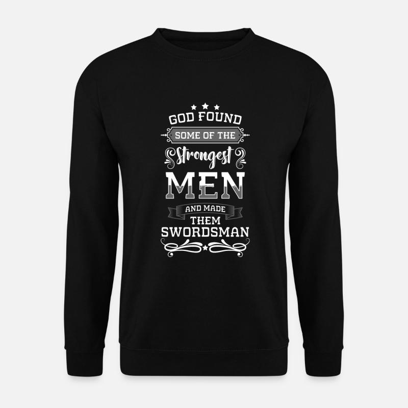 Sword Saber Fight - Unisex Sweatshirt - black