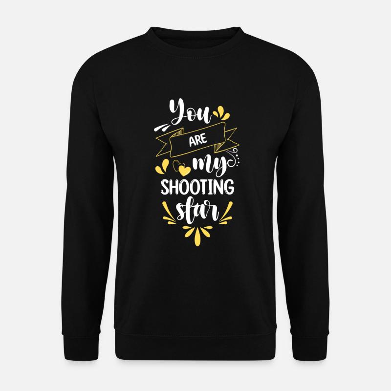 Télescope Shooting Star Space - Sweat-shirt Unisexe - noir