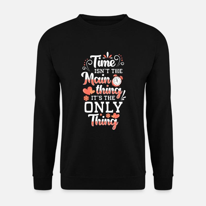 Hourglass Lifetime Countdown - Unisex Sweatshirt - black