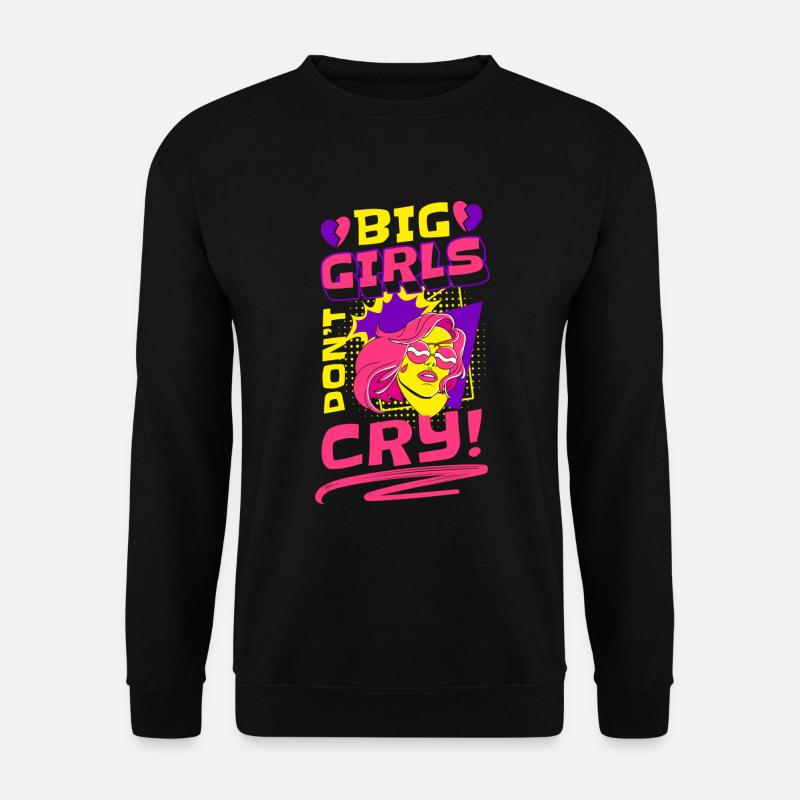Comic Comics Sprechblase Bunt - Unisex Pullover - Schwarz