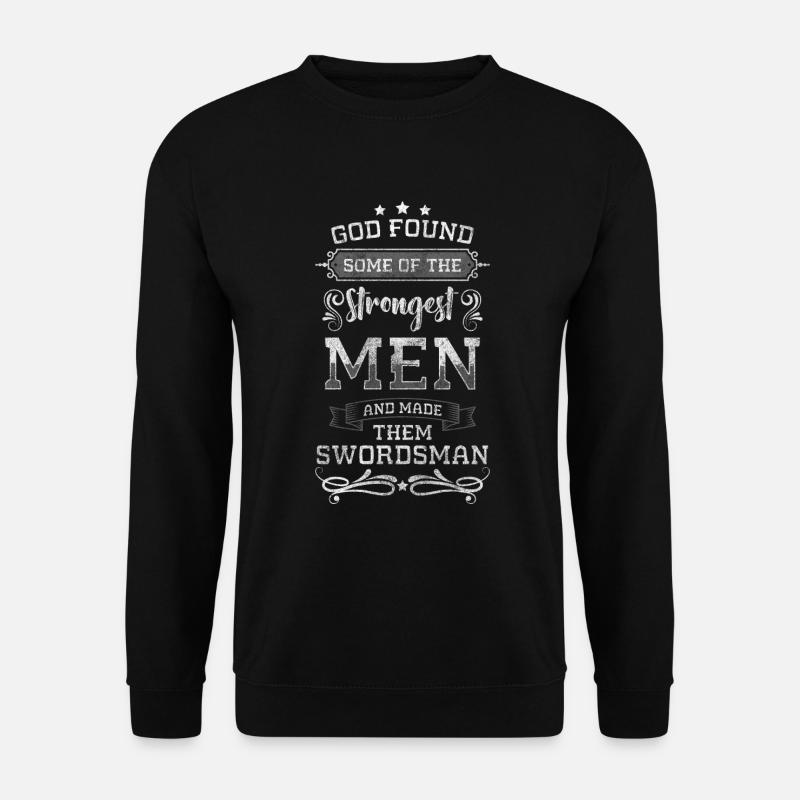 Schwertkampf Axt Samurai - Unisex Pullover - Schwarz
