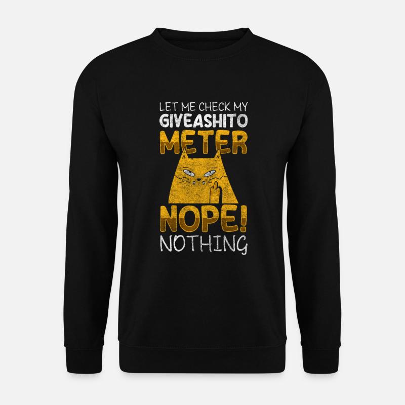 Cat Lovers Internet Wildcat Claws - Unisex Sweatshirt - black