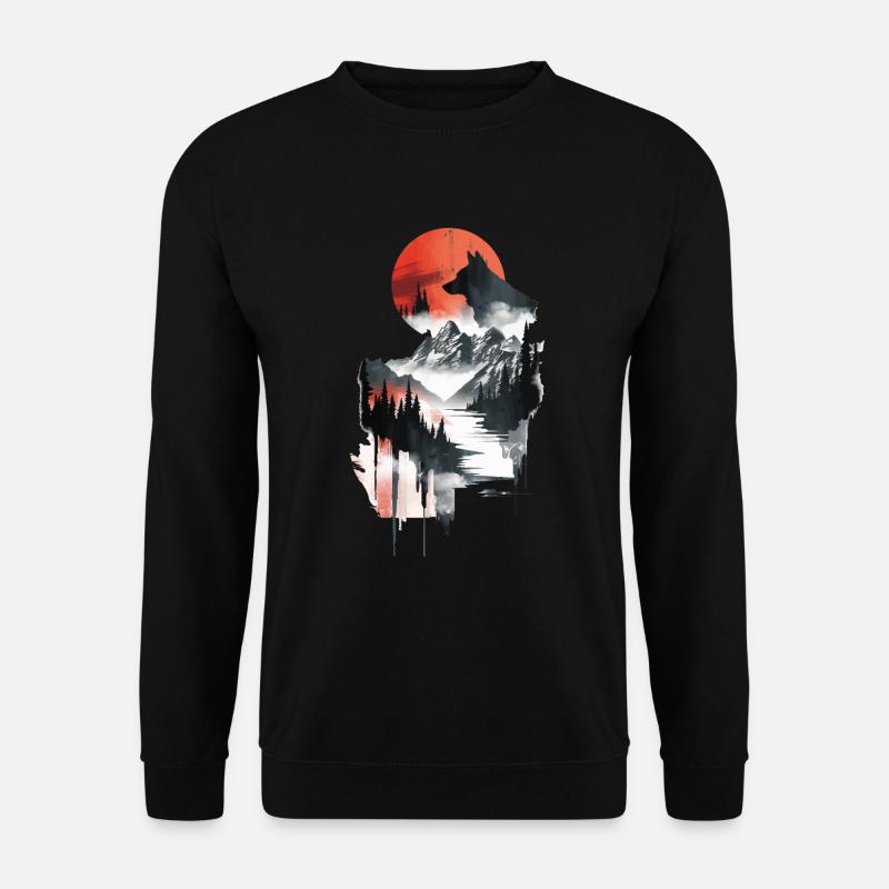 Husky - Unisex Pullover - Schwarz