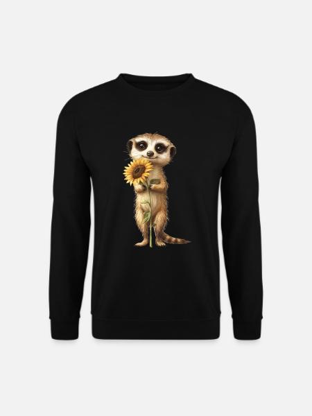 Roter Panda - Unisex Pullover - Schwarz