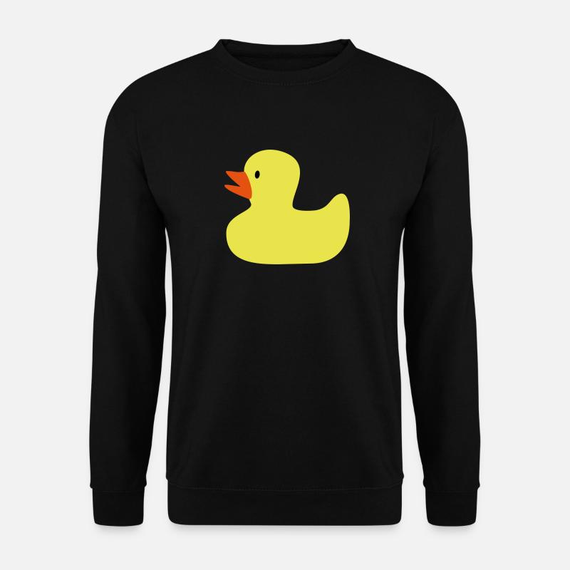 Quietscheente - Unisex Pullover - Schwarz