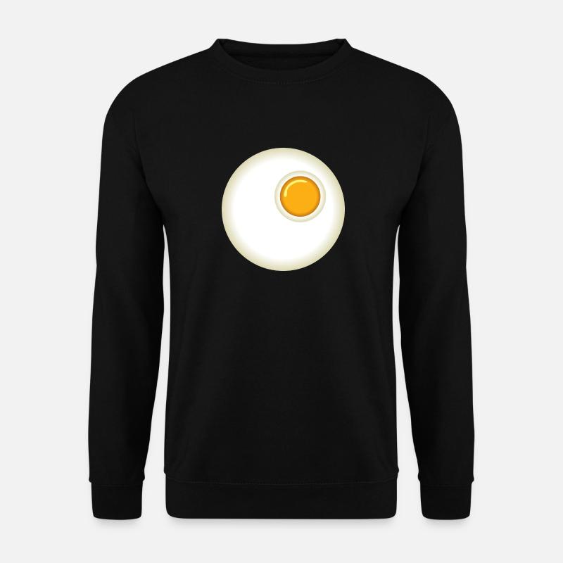 fried egg - Unisex Sweatshirt - black