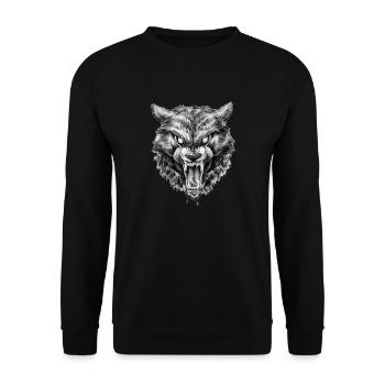 the furious darkness - Unisex Pullover - Schwarz - Vorne - Alina (178cm) & Michal (187cm)