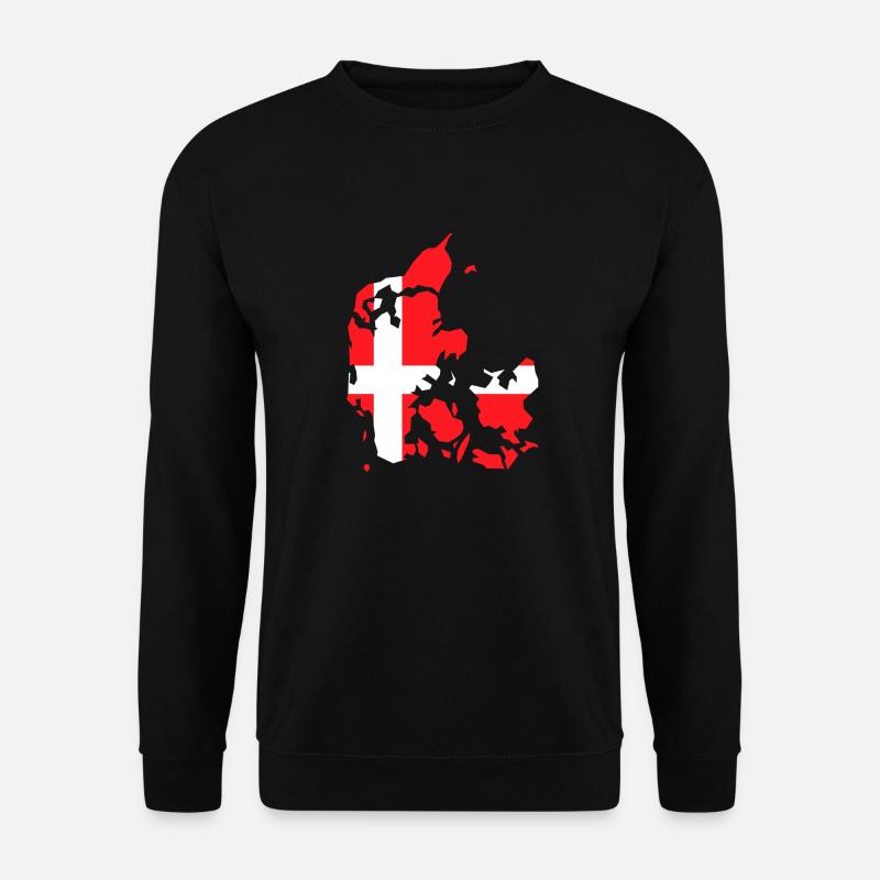 Denmark - Unisex Pullover - Schwarz