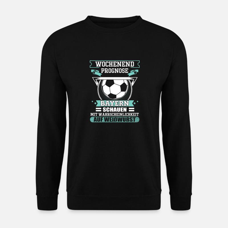 Fußball Bayern - Unisex Pullover - Schwarz