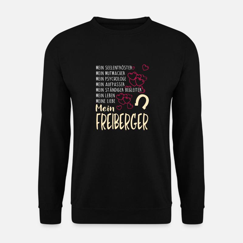 FREIBERGER - mein - Unisex Pullover - Schwarz