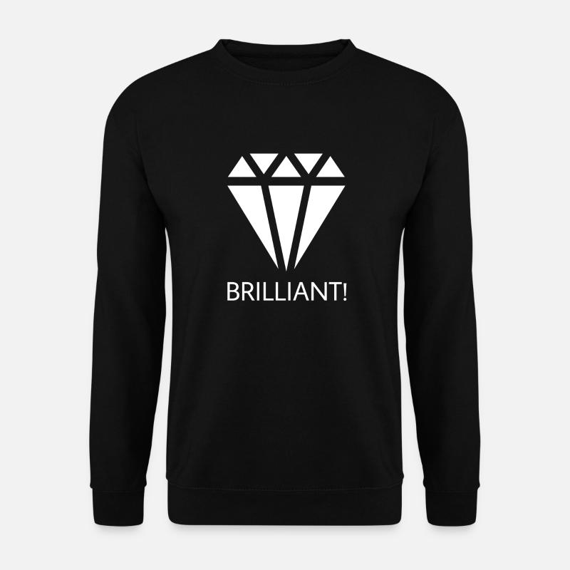 brilliant - Unisex Sweatshirt - black