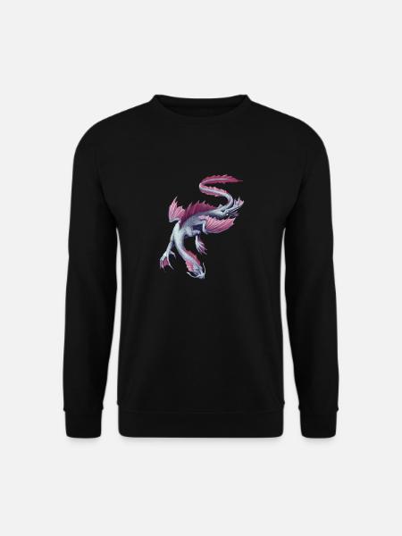water dragon - Unisex Pullover - Schwarz