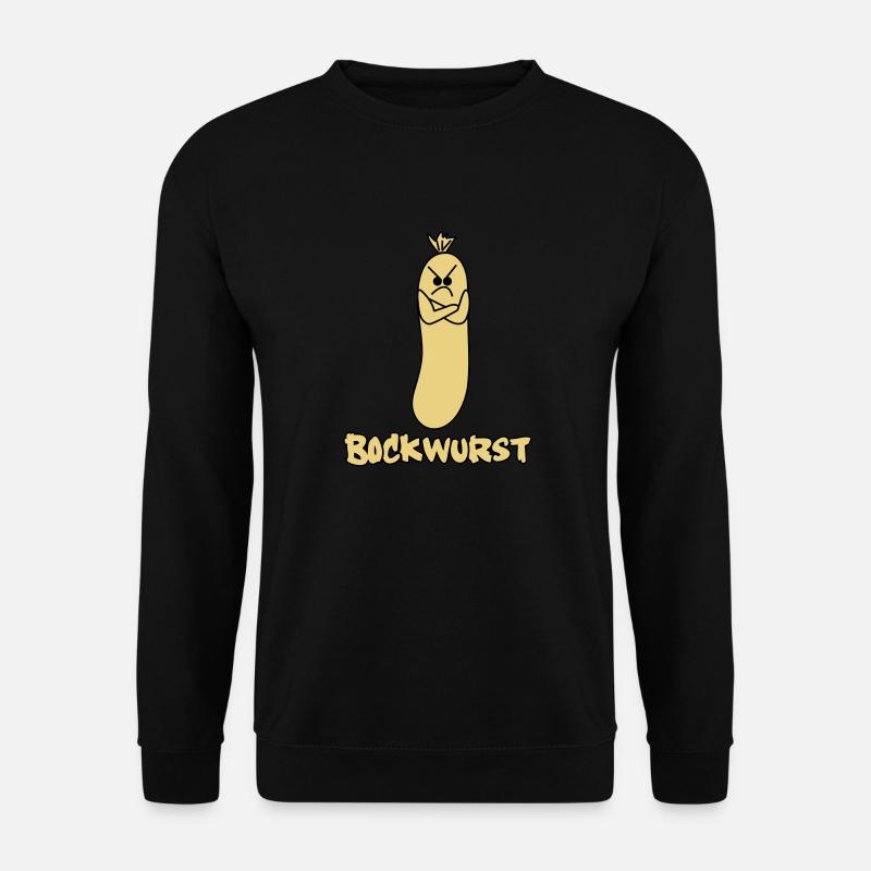 bockwurst - Unisex Pullover - Schwarz