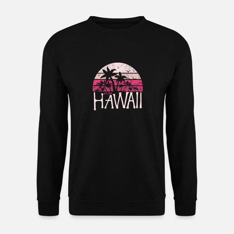 Hawaii - Unisex Pullover - Schwarz