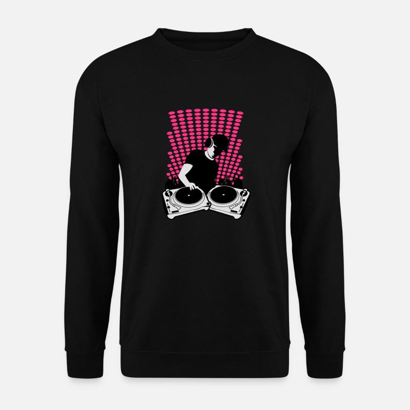 DJ turntables - Unisex Sweatshirt - black